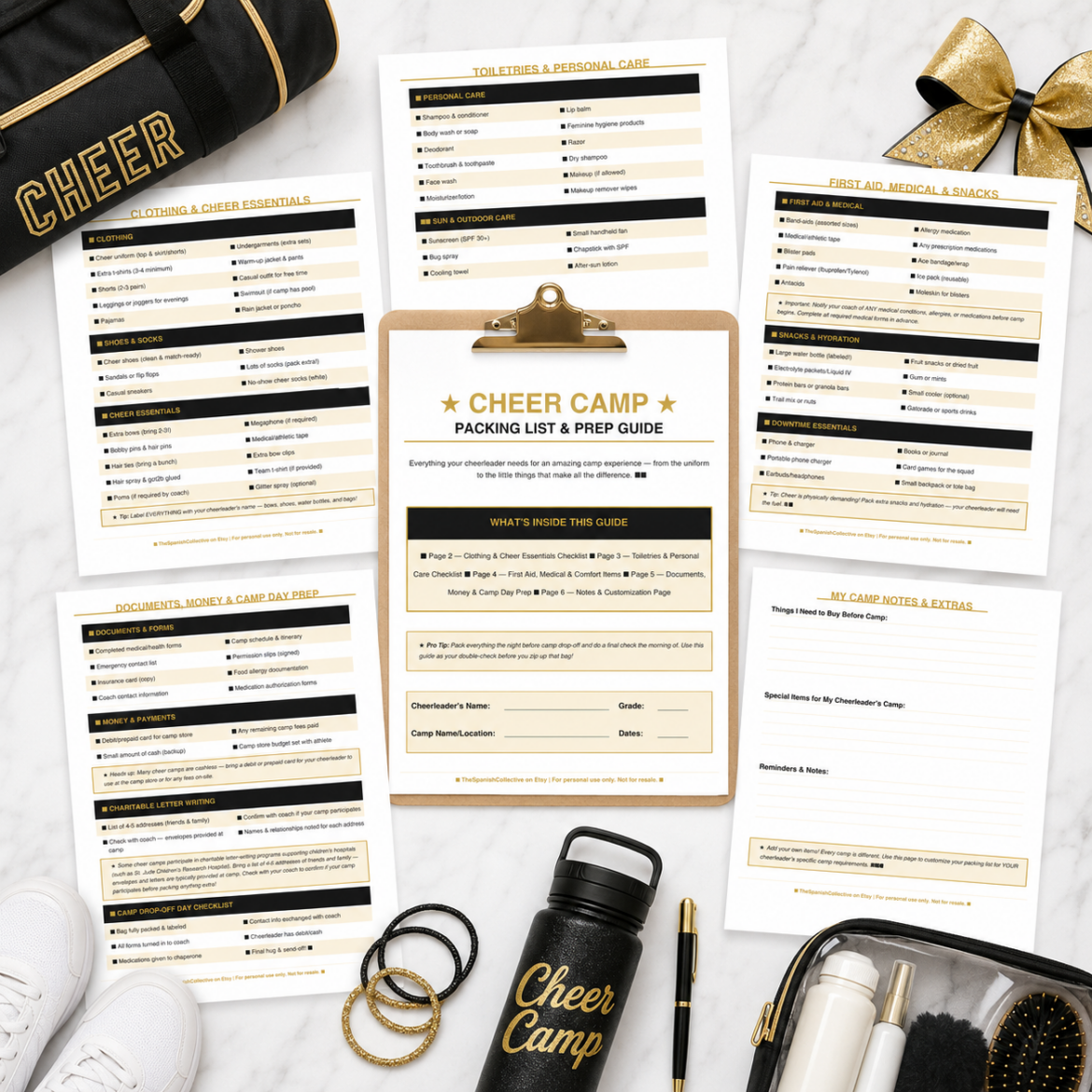 The Ultimate Cheer Camp Packing List Every Cheer Mom Needs